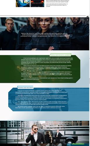 Strona SkySecurity – bezpieczeństwo online z Dreamsites